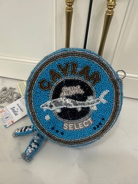 Made in India viral caviar beaded bag